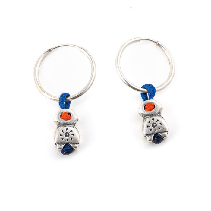 Babylonia Earrings Optimism Royal Blue – 935 Sterling Silver - Image 1