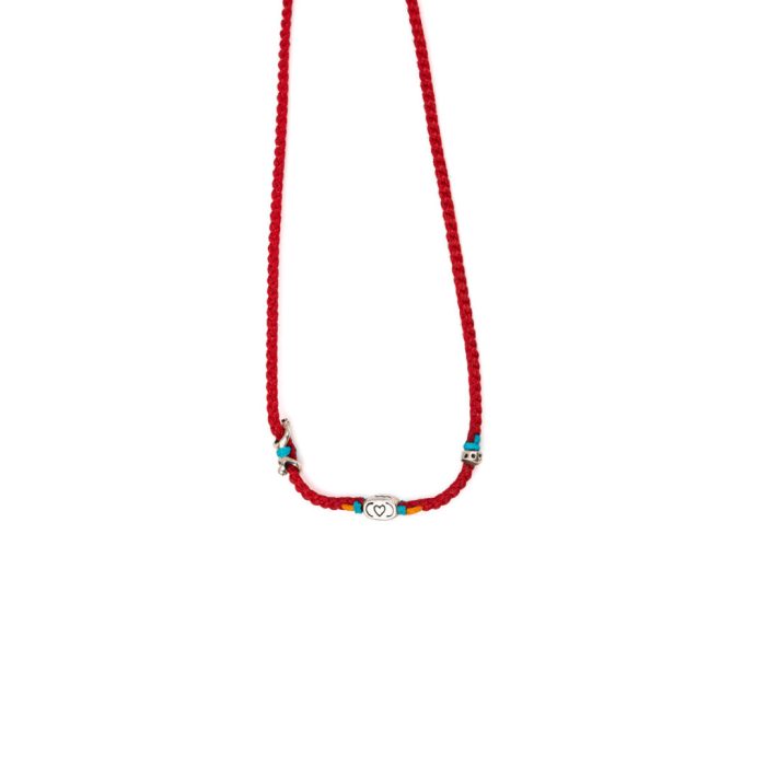 Babylonia Necklace Love me Red – 935 Sterling Silver - Image 1