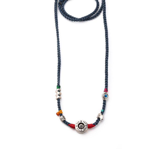Babylonia Necklace Trust and Hope Blue Jean – 935 Sterling Silver - Image 2