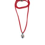 Babylonia Silver Necklace - Heart - Image 2