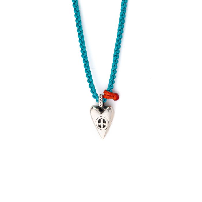 Babylonia Silver Necklace - Peace - Image 1