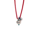 Babylonia Silver Necklace - Love