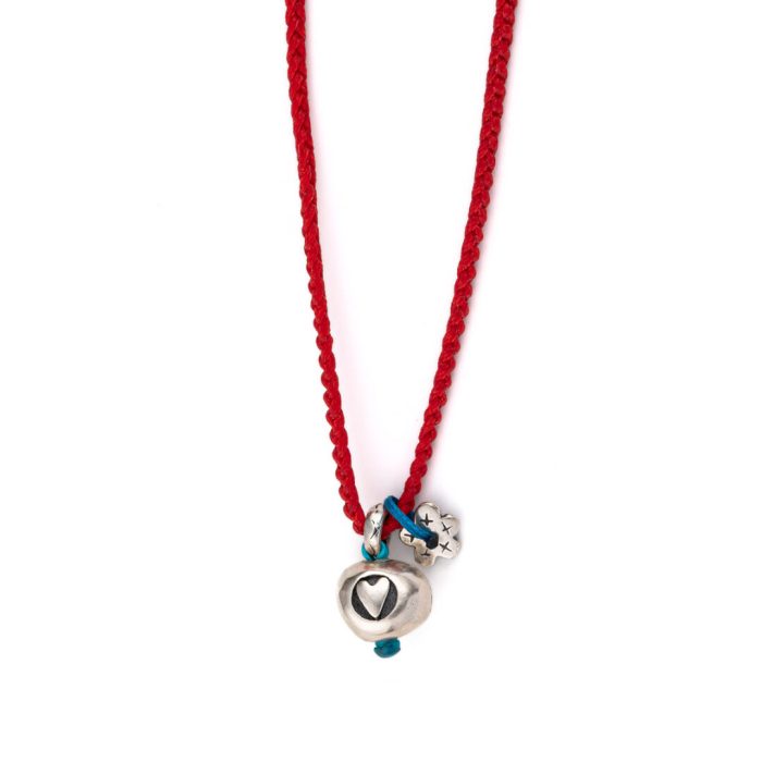 Babylonia Silver Necklace - Love - Image 2