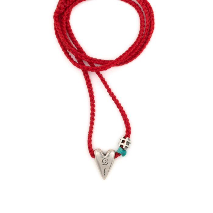 Babylonia Necklace Red Love - 935 Sterling Silver - Image 3