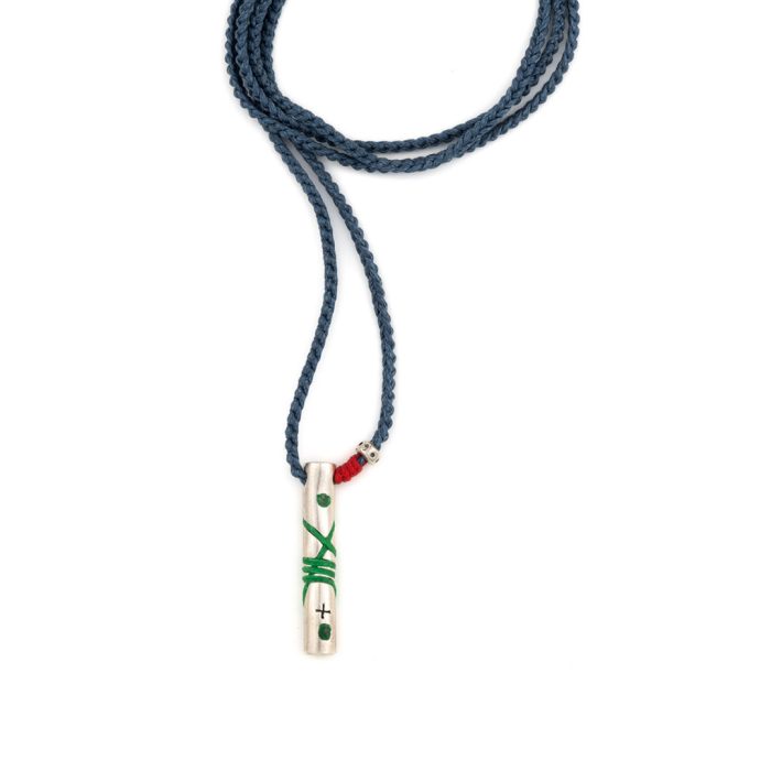 Let's Communicate Necklace - Babylonia Silver - Image 2