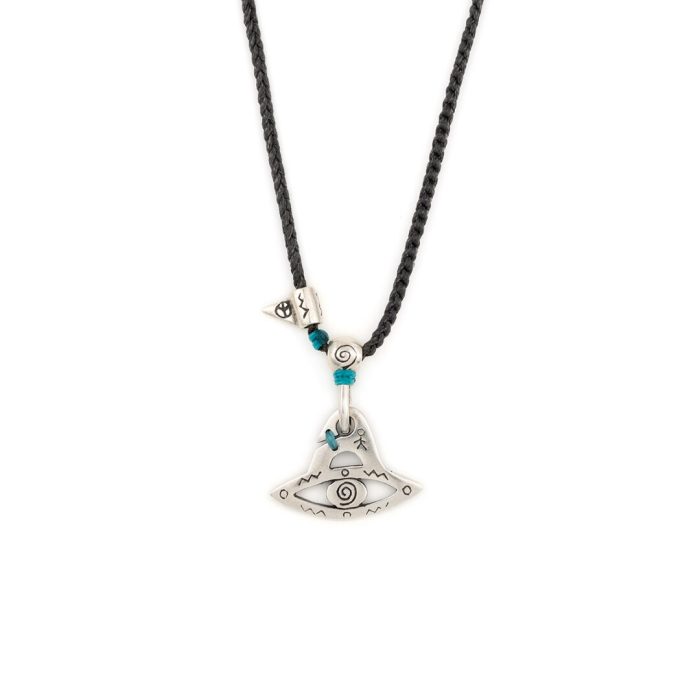 Optimistic Ambitious - Babylonia Silver Necklace - Image 1