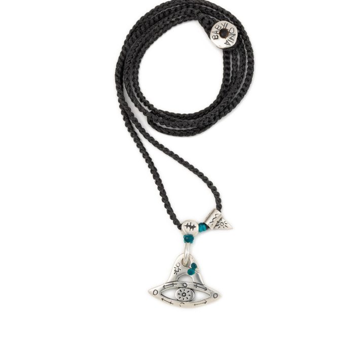 Optimistic Ambitious - Babylonia Silver Necklace - Image 2