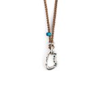 Babylonia Necklace Renaissance Brown - 925 Sterling Silver