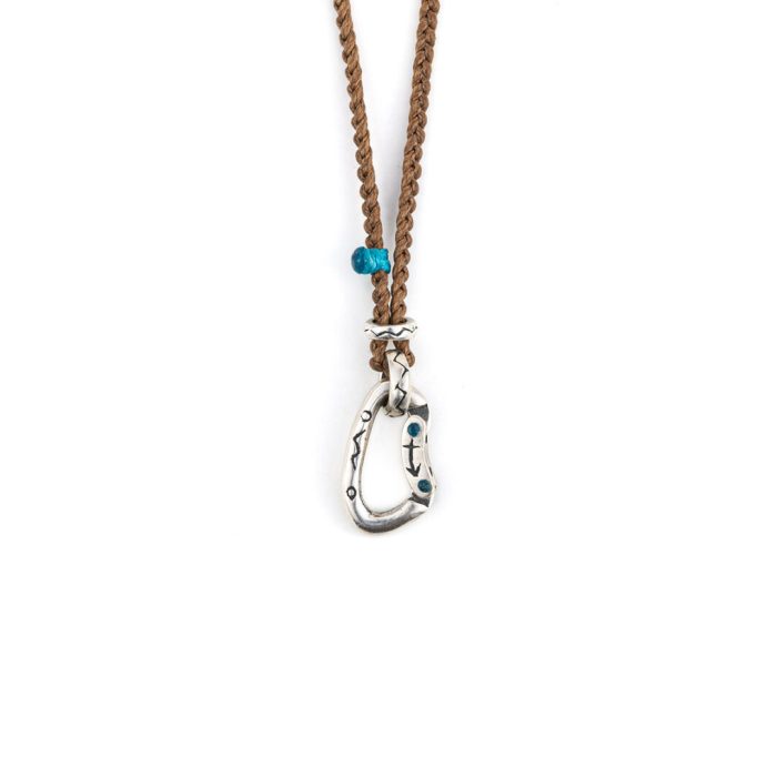 Babylonia Necklace Renaissance Brown - 925 Sterling Silver - Image 1