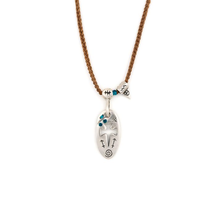 Faith And Ambition in your Soul - Babylonia Silver Necklace - Image 1