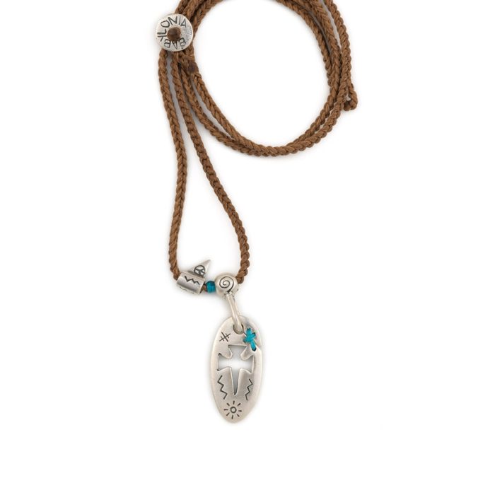 Faith And Ambition in your Soul - Babylonia Silver Necklace - Image 2