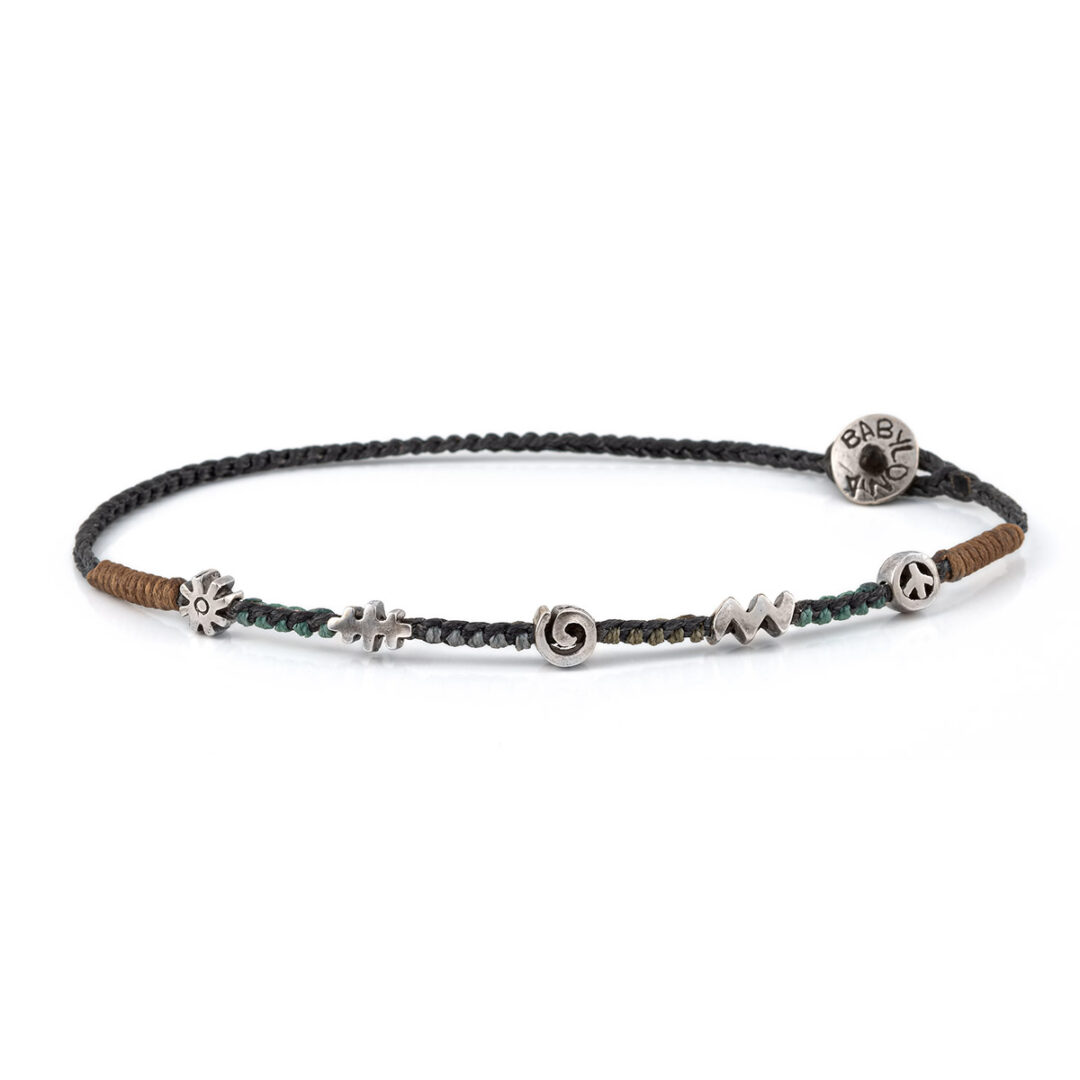 BA-P-03066027 Babylonia Bracelet Soul Trust Dark Grey – 935 Sterling Silver - Image 1