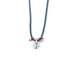 Babylonia Necklace Locked Heart - 935 Sterling Silver
