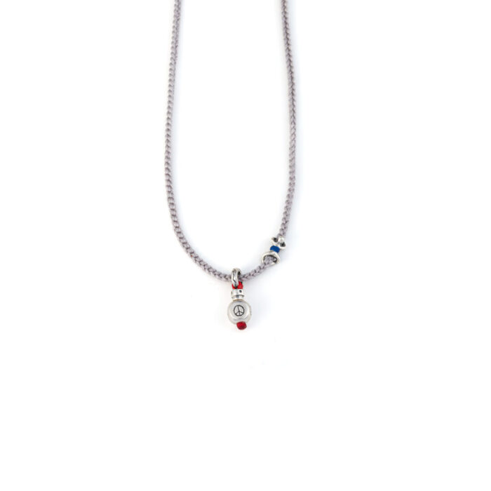 Babylonia Necklace Climbing Up the Mountain - Sterling Silver - Image 1
