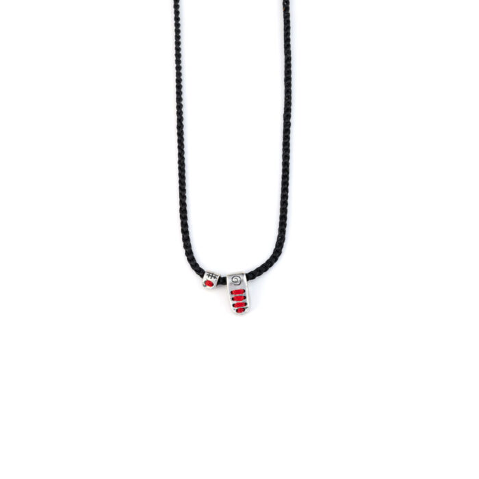 Babylonia Necklace Soul Communication Black - Sterling Silver - Image 1