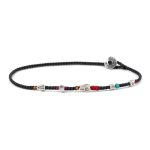 Babylonia Bracelet Soul N Faith Black – 935 Sterling Silver