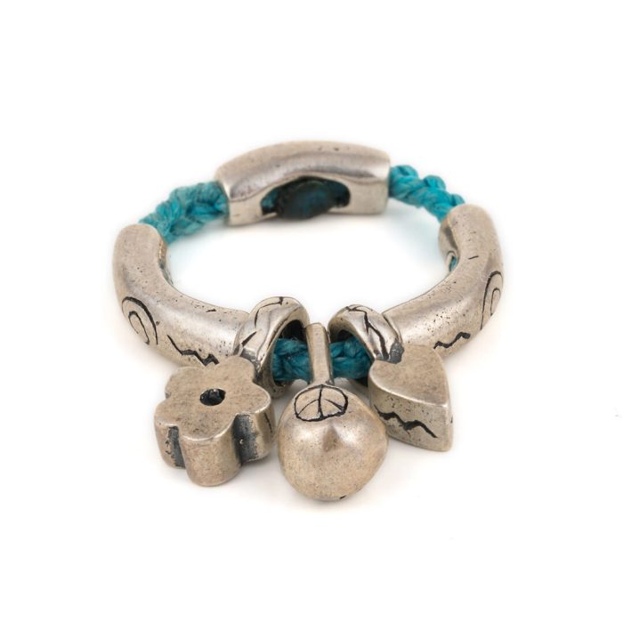 Babylonia Love and Trust Silver Ring - Image 1
