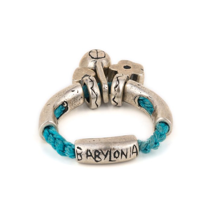 Babylonia Love and Trust Silver Ring - Image 2