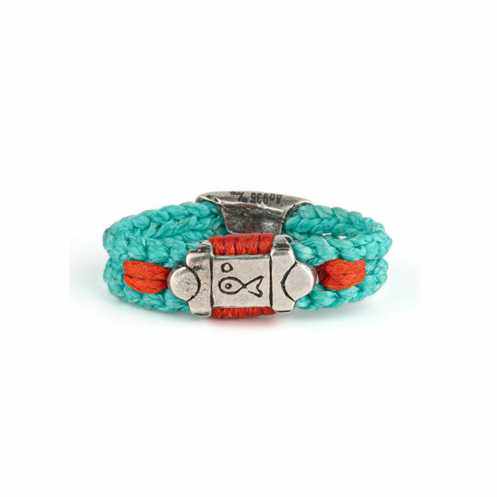 Babylonia Little Fish Ring - 935 Sterling Silver - Image 1