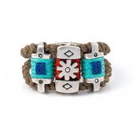 Trust Babylonia Δαχτυλίδι Ασημένιο - Aqua Red