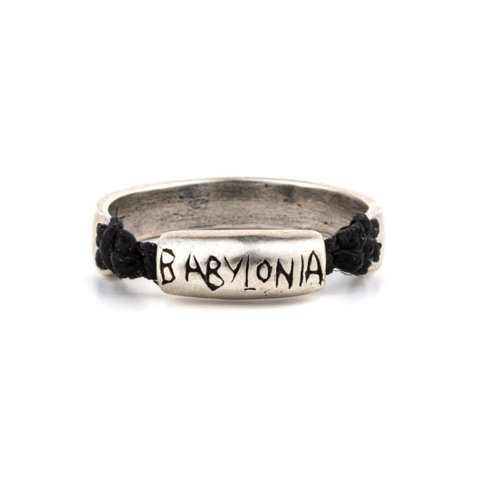Babylonia Ring Ambition and Soul - Sterling Silver - Image 2