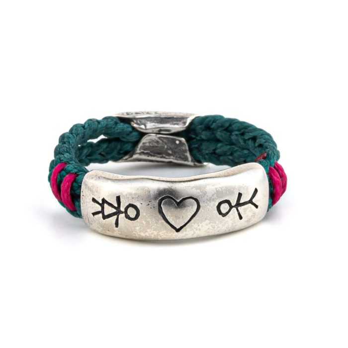 Babylonia Ring Love Together - 925 Sterling Silver - Image 1