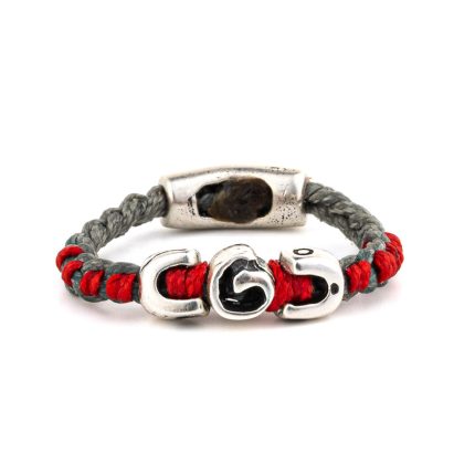 Babylonia Silver Ring - red soul