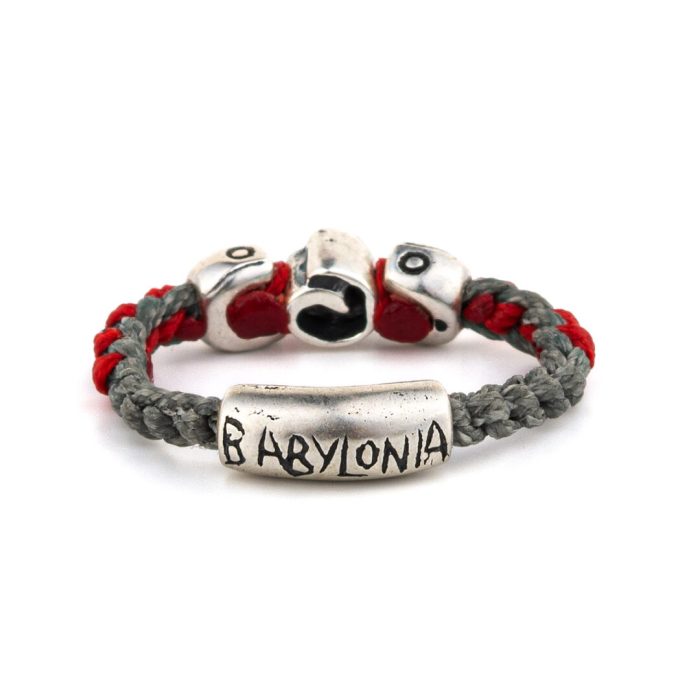 Babylonia Silver Ring - red soul - Image 2
