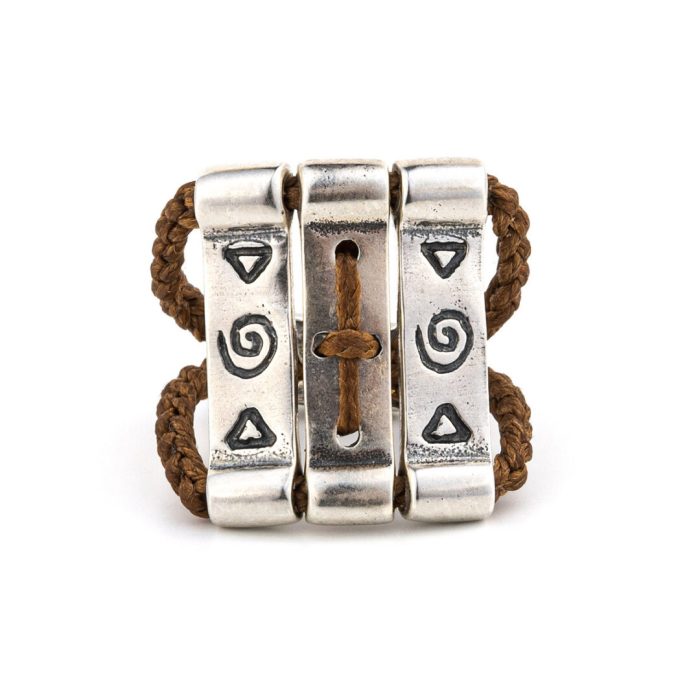 Babylonia Ring Soul and Faith - 935 Sterling Silver - Image 1