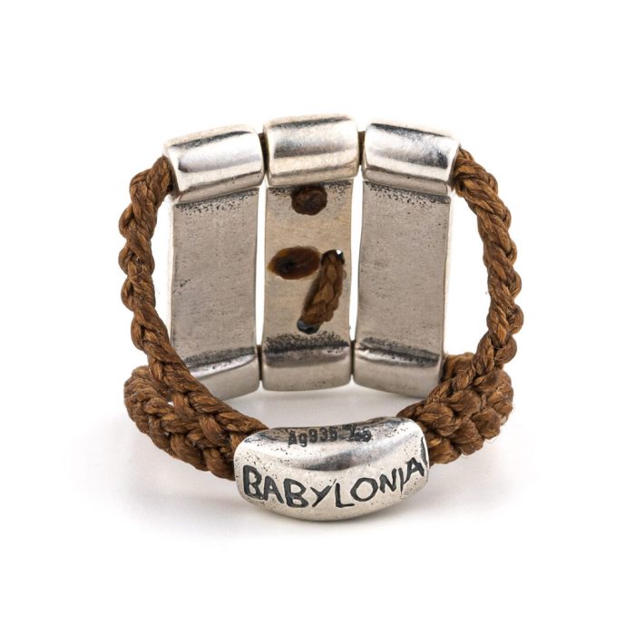 Babylonia Ring Soul and Faith - 935 Sterling Silver - Image 2