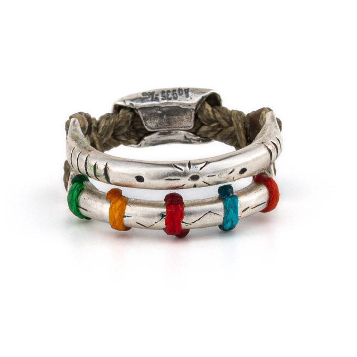 Babylonia Ring Rainbow – 935 Sterling Silver - Image 1