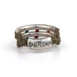 Babylonia Ring Rainbow – 935 Sterling Silver - Image 2