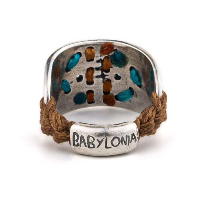 Babylonia Ring - 935 Sterling Silver - Image 2