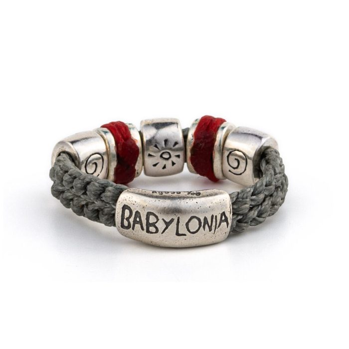 Babylonia Δαχτυλίδι Ασημένιο 935⁰ - Soul and Optimism - Image 2
