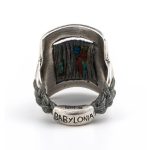 Babylonia Δαχτυλίδι Ασημένιο 935⁰ ~ faith and peace - Image 2
