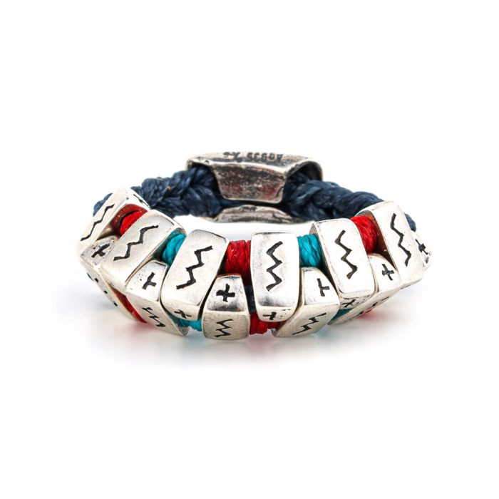 Babylonia Ring Faith and Communication - 935 Sterling Silver - Image 1