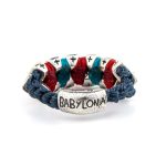 Babylonia Ring Faith and Communication - 935 Sterling Silver - Image 2