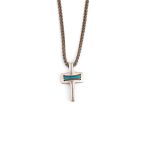 Babylonia Necklace Faith Brown - Sterling Silver