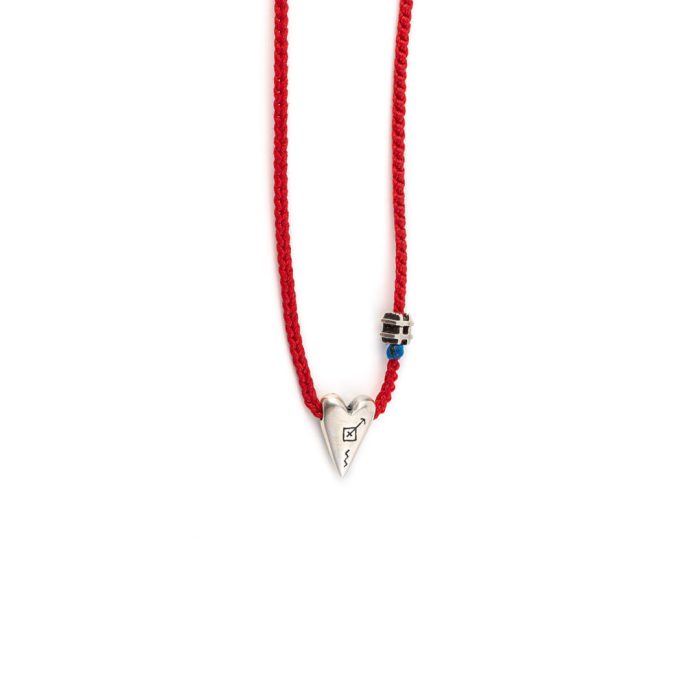 Babylonia Necklace Love and Fantasy Red – 935 Sterling Silver - Image 1