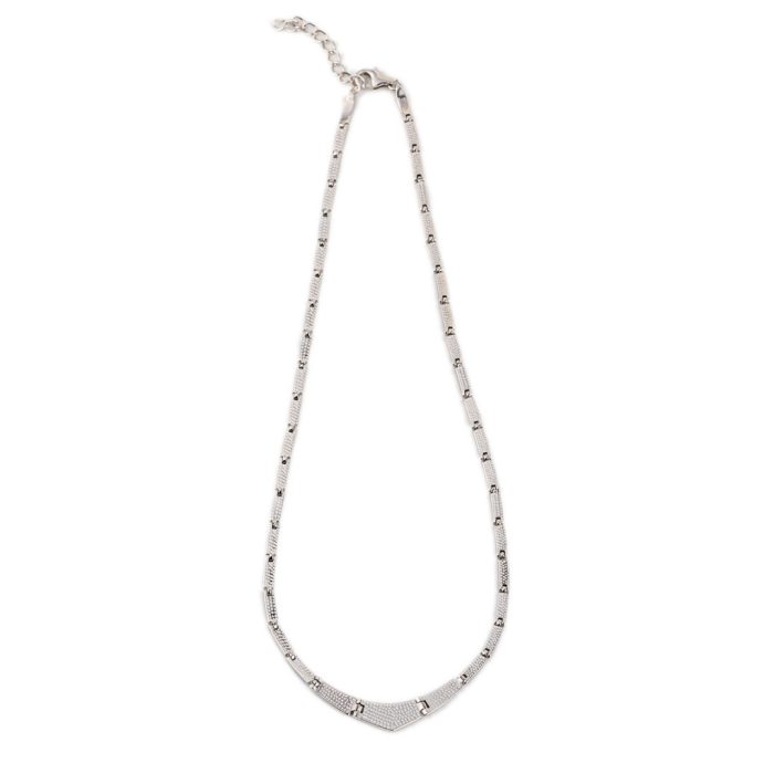 Blue Opal Necklace - Sterling Silver - Image 2