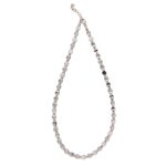 Spiral Necklace - Blue Opal Sterling Silver - Image 2