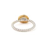 Δαχτυλίδι με London Topaz – Ασήμι 925 Επιχρυσωμένο - Image 3
