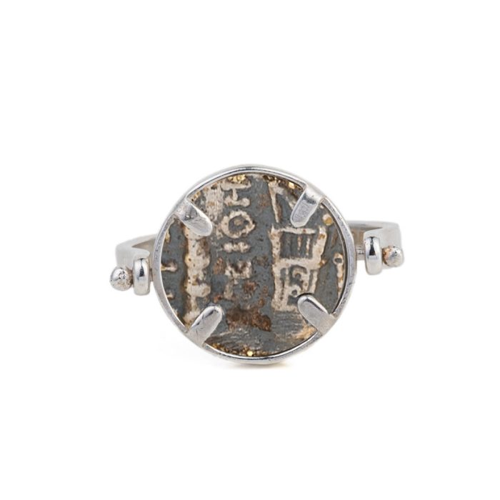 Hercules Swivel Flip Coin Ring – Sterling Silver - Image 4