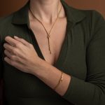 Knot Necklace Gold Plated - Image 2