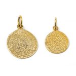 Phaistos Disc Pendant Gold 14K - Image 5