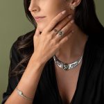 Goddess Athena Spiral Ring - 14K Gold and Sterling Silver - Image 2