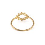 Olive Wreath Ring - 14K Gold - Image 3