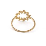 Olive Wreath Ring - 14K Gold - Image 2