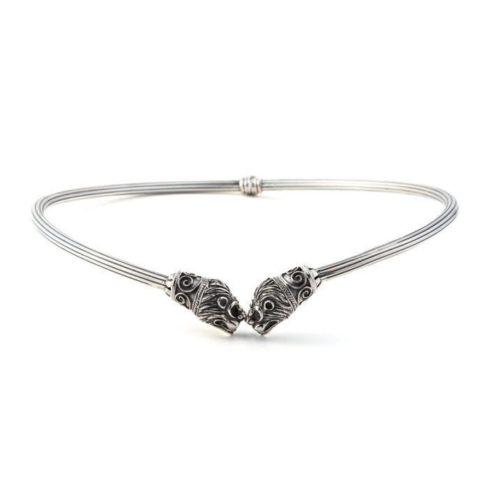 Lion Head Necklace – 925 Sterling Silver - Image 1