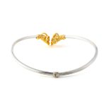 Rams Head Necklace – Sterling Silver and Gold Plated - Image 2